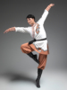 2023藏族舞蹈演出服男士，套装少数民族服装蒙古训练成人考级服