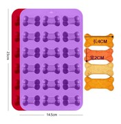 18连骨头手工皂烘焙蛋糕模具雪糕冰格果冻布丁模