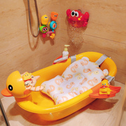 新生儿童洗澡桶可折叠宝宝浴桶可坐躺洗澡盆大号浴盆婴儿泡澡通用