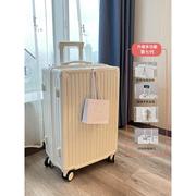 日本ace行李箱女学生高级感拉链，款多功能登机密码旅行箱24寸皮箱