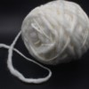 卡伦手工特色线白色，粗毛线大肚，纱羊毛线diy编织纺织品制造材料341