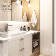 岩板台面卫浴柜套装浴室柜，组合现代简约卫生间，洗手池洗脸台盆柜洗
