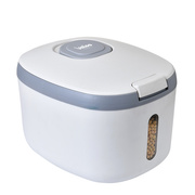 塑料米桶收纳带盖面粉30家用箱子厨房防潮防虫米缸斤装储米箱密封