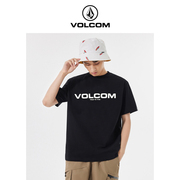 VOLCOM钻石男装户外品牌印花T恤2023夏季男士美式简约短袖潮
