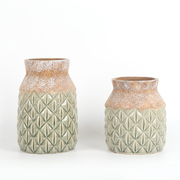 复古陶瓷花盆花瓶欧式美式创意摆件多肉绿植水培干花装饰出口花器