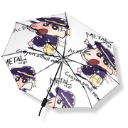 个性卡通太阳伞防晒防紫外线遮阳伞，雨伞女折叠晴雨两用自动伞学生