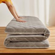 珊瑚绒床垫加厚垫被家用榻榻米软垫双人海绵学生10公分床上用品款