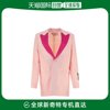 香港直邮marni女士浅粉色，羊毛西装外套