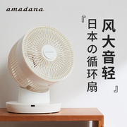 日本amadana艾曼达电风扇空气循环风扇家用台式小电扇非静音台扇