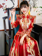 禧语秀禾服婚服高端2024结婚新娘服中式结婚龙凤褂嫁衣出阁服