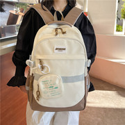 双肩包女高颜值初中学生书包创意潮流电脑背包大容量休闲旅行背包
