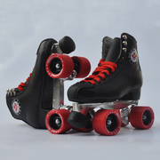 23款红棉溜冰鞋旱冰鞋双排轮滑鞋，四轮花样成人红棉滚轴