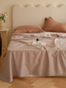多色选纯棉100支磨毛床单，单床笠1.8米床纯色素色床上用品全棉