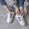 街拍贝壳头运动小白鞋女2022春夏季韩版学生厚底板鞋休闲鞋