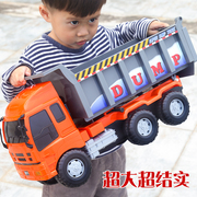 翻斗车玩具大号工程车卡车儿童运输车，男孩汽车宝宝2货车，玩具车3岁