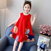 韩范女童连衣裙，2022年夏装网红韩版洋气儿童裙子，小女孩夏季公