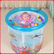 婴儿游泳桶家用免充气可折叠宝宝洗澡儿童，小孩新生儿室内游泳池