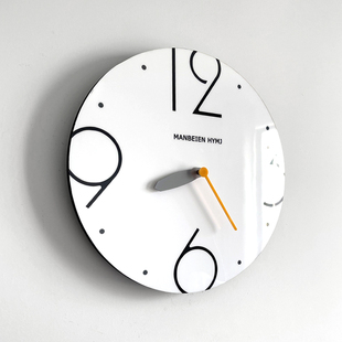 hymj挂钟客厅钟表简约免打孔时尚家用时钟，北欧现代个性创意石英钟