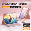 肯致2024款720旋转ipad蓝牙键盘保护套一体适用pro，带笔槽air5苹果9平板，妙控无线鼠标套装保护壳10代外接4