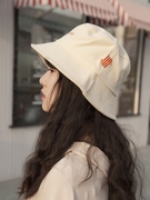 配短发的帽子夏天女款2023女式薄款日式渔夫帽适合遮阳帽盆帽
