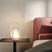丹麦创意手提台灯调光触摸充电携带户外露营客厅卧室现代简约台灯