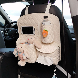 汽车座椅后背收纳袋挂袋婴儿宝宝用品储物袋后排多功能置物纸巾盒