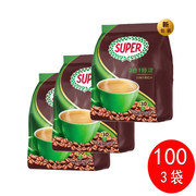 新加坡super超级咖啡三合一特浓风味600g*3袋装，学生提神醒脑利器