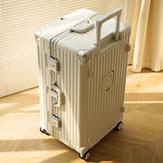 DTA超大容量行李箱女28寸出国托运旅行皮箱男30寸铝框拉杆箱