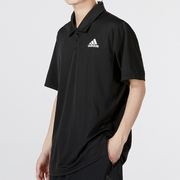 adidas阿迪达斯短袖男运动服，透气休闲翻领网球，polo衫男hc2716