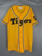 Vintage 古着中古日本90年代日职棒老虎队嘻哈棒球衫短袖衬衫