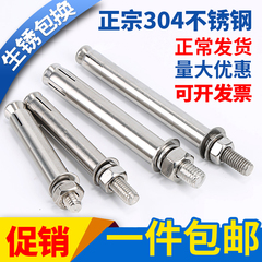 304不锈钢膨胀加长膨胀管钉外螺栓