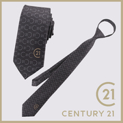 21世纪不动产男士领带二十一世纪不动产拉链领带手打定制领带