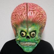 万圣节恐怖面具僵尸乳胶面具头套角色扮演道具怪兽邪恶外星人面具