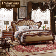 帕拉美娜欧式家具 美式实木双人床 卧室 1.8米 婚床CY-634