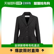 香港直邮潮奢 DIOR 女士单排扣长袖西装外套