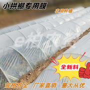 小拱棚专用膜白色塑料薄膜农用种植育秧苗保温保湿防寒大棚膜透光