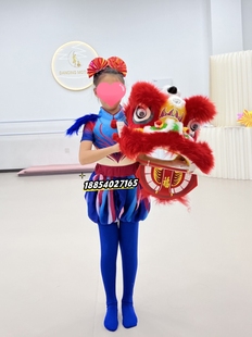 六一第十二届小荷风采奇狮妙想舞蹈演出服道具狮子头VR眼镜