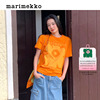 Unikko游霓可印花60周年Marimekko2024春夏时尚短袖T恤
