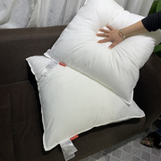 质量好 全棉靠垫芯沙发抱枕芯纯棉床上套件方枕芯可机洗60*60一对