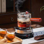 煮茶器耐热养生玻璃煮茶炉蒸茶炉煮咖啡炉，加热炉电热炉酒店家用款