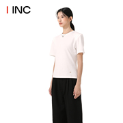 recto设计师品牌 IINC 23AW多色套头宽松圆领短袖T恤上衣女