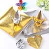金银色10cm单面正方形儿童手工闪光折纸彩纸 川崎玫瑰花材料礼物