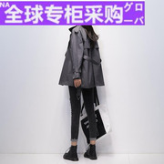 高档日本风衣女，中长款2022秋季韩版时尚，气质收腰流行小个子大