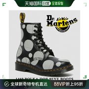 日本直邮Dr.Martens 1460 POLKA DOT 8孔女士 8EYE 靴子 Polka Do