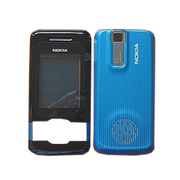 诺基亚NOKIA 7100s手机外壳 含前壳 镜面 后盖 蓝色