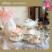 英国aynsley安斯丽威尔顿欧式骨瓷，小众咖啡杯套装下午茶茶具礼盒