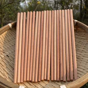 缅甸[红豆杉筷子，]原木无油漆无蜡健康筷子