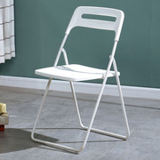 折叠椅子靠背培训椅塑料，椅餐椅家用折叠凳办公椅会议椅椅凳高椅