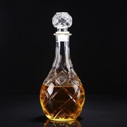 空酒瓶二斤装两斤装500ml空瓶子，密封玻璃一斤装透明大号装饰空瓶