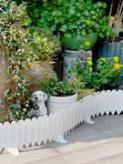 塑料栅栏围栏造景户外装饰摆件，草坪小篱笆室内花园庭院别墅隔断